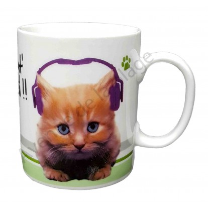 Mug Chat Chat Reveil Decoration Chaton