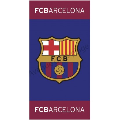 Serviette De Plage Fc Barcelone