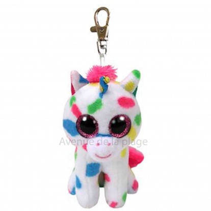 Peluche Ty Beanie Boo S Porte Cle Harmonie La Licorne