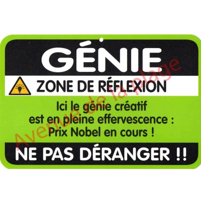 Plaque de porte Danger G nie Achat Vente Avenue de 