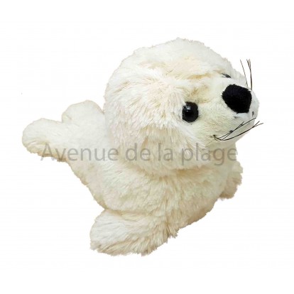 Peluche Bebe Phoque Blanc 24 Cm Pas Cher Peluches Pas Chere